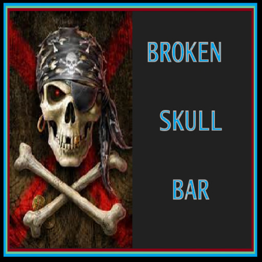 SPOOKY TOWN BROKEN SKULL BAR